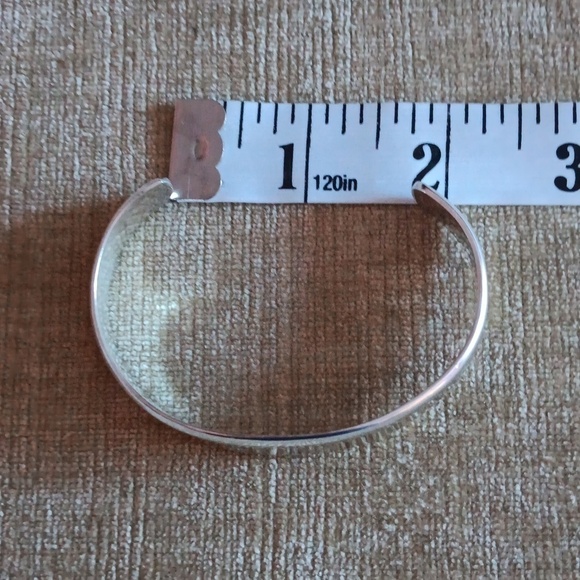 925 Silver Cuff Bracelet - Picture 6 of 8